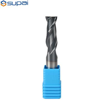 China CNC Milling Flat Cutter Square End Mill Solid Carbide End Mill AlTiN Coating H7 Shank for sale