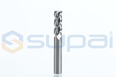 China Moinho de extremidade contínuo do carboneto de 3 flautas para o cortador de trituração do CNC do alumínio à venda