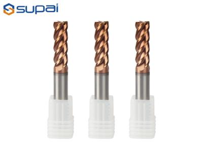 China Special Design Solid Carbide End Mill 6x50mm-4F Brazed For Stainless Steel for sale