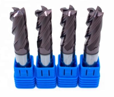 China HRC58 Solid 2 Flute Tungsten Carbide Drill Bits 45 Degree for sale