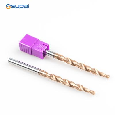 China Solid Carbide Coated Twist Step Drill Bit For Woodworking Wood for sale