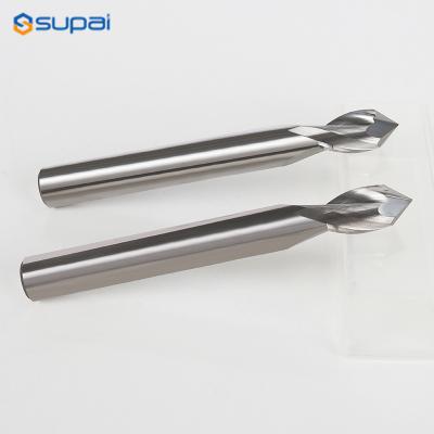 China Chamfer Carbide Custom End Mill Cutters 45 Degree Angle for sale