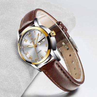中国 Auto date fashion high quality women watch wholesale luxury watches for ladies Swiss movement master strap quartz steel watch 販売のため