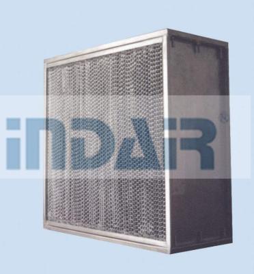 China High Mechanical Strength Clean Room HEPA Filters , SUS304 Frame H13 HEPA Filter for sale