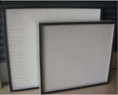 China Mínimo fino 25mm da espessura do filtro fácil de Hepa do de alta capacidade da instalação para o quarto desinfetado à venda