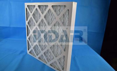 China Energy Saving Commercial Pleated Air Filters HVAC Low Pressure Loss In Initial Period for sale