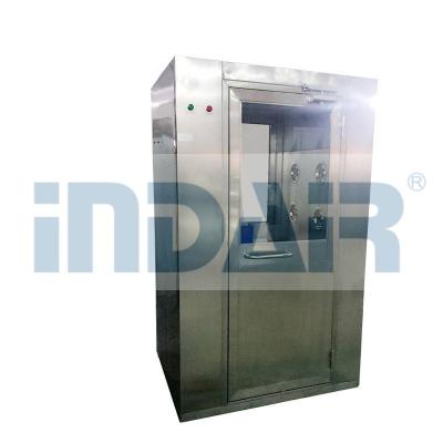 China SUS Automatic Cleanroom Air Shower , Decontamination Air Shower With Interlock for sale
