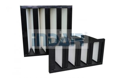 China Polyurethane Sealant High Flow HEPA Filter 610*610*292 Large Dust Capacity for sale