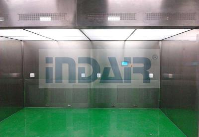 China Stainless Steel Weighing Booth GMP Standard Intelligent Control Mode For Clean Room for sale