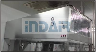 China Capilla portátil del flujo de aire laminar, capilla del flujo laminar de la clase 100 para el sitio limpio del GMP en venta