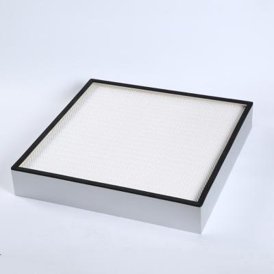 China Customization Size Aluminum Frame Clean Room Filters Wide Range Efficiencies for sale