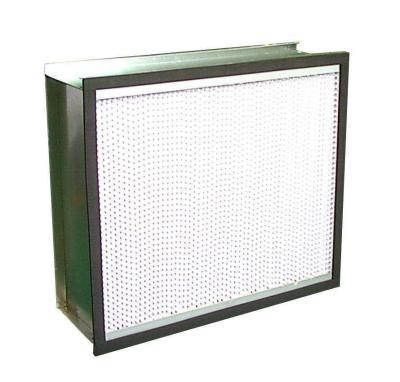 China Aluminium Frame Deep Pleated HEPA Filter H13 For Hospital HVAC system for sale