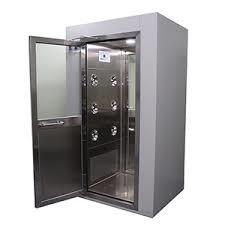 China Medical Care Double Interlock Door Air Shower Room 3.6KW for sale