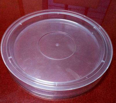 China PP  round  transparent container lid plastic mould,snack box lid mould,fastfood container mould,soup container cover for sale