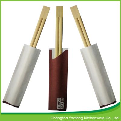 China Disposable 21cm Twins Bamboo Chopsticks for sale