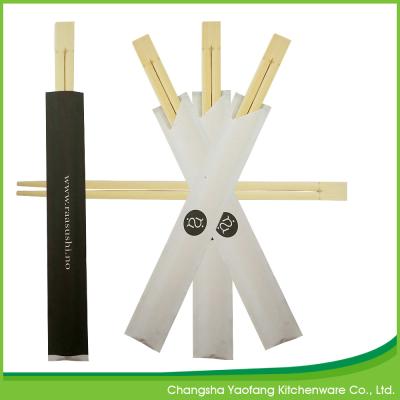 China Disposable Bamboo Chopsticks 4.5 4.8 5.0mm Thickness For Sushi Shop for sale