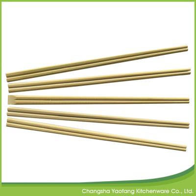 China Natural Tensoge Bamboo Chopsticks 24cm Custom Logo Chinese Food Eating Sticks for sale