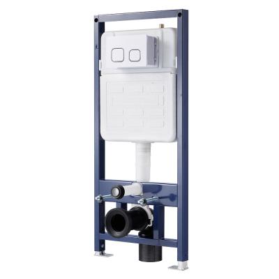 中国 8.5/3 Liters Flush Volume Concealed Wall Hung Cistern With Bottom Inlet Connection 販売のため