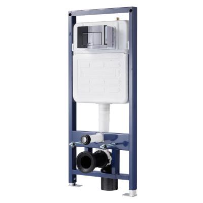 China Cisterna sanitária de descarga dupla montada na parede, reservatório de descarga oculto, certificada CE à venda