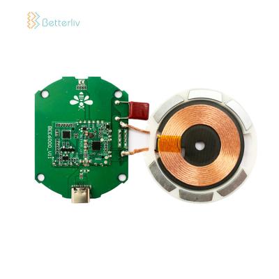 China QC3.0 Wireless Charger PCBA , 15W Qi Transmitter Module for sale