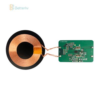 China 10W Wireless Charger Receiver Module OEM Qi Built In Diy Modified Chip for sale