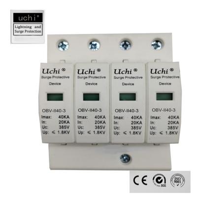 China 385V 40kA Surge Protector With Thermoplastic Housing for sale