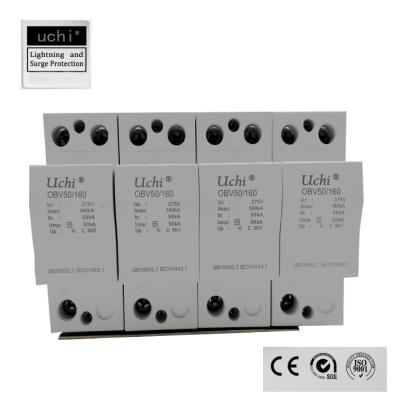 China Class I Test 50kA SPD Surge Protector With Multi Layer GDT Structure for sale