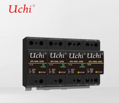 China Multiple Connecting Wire Surge Protector SPD 1 + 2 Class 50kA for sale