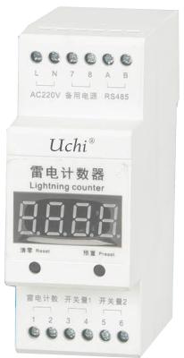China Intelligent Lightning Counter LC Surge Protector Breaker IP20 Enclosure Rating for sale