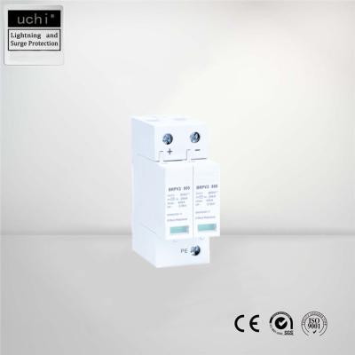 China IEC61643-11 tipo padrão da C.C. Spd - 2, prendedor de relâmpago Imax da C.C. 800V 40kA à venda