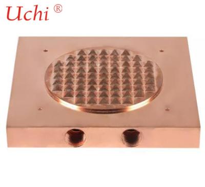 China Placa fria líquida de cobre 150x200x25mm da Winshare Thermal à venda