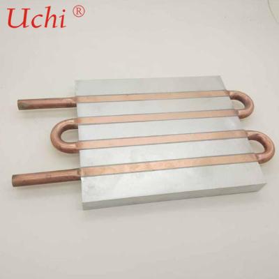 China Hi Contact Liquid Cold Plates , 2 Pass Tube Liquid Cold Plate for sale