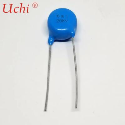 China C.C. cerâmica de alta tensão 20KV 100pf do capacitor da forma do disco de Paraelectric à venda