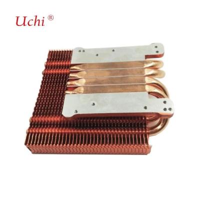 China Air Cooled Heat Pipe Welding Radiator With Shovel Teeth For Medical 11-000185 Te koop