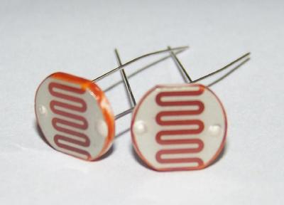 China 5mm CDS Photoconductive Cell / Photoresistor For Switch , Photocell Resistor for sale