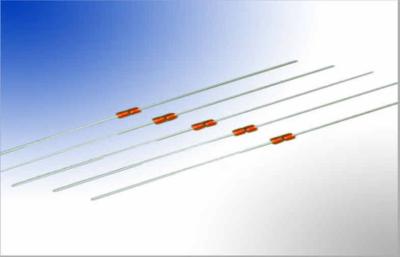 China Axial Leaded Glass Encapsulated NTC 50K Thermistor For Temperature Sensing for sale