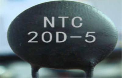 China 20mm NTC Power Thermistor 20D , Semiconductor Ceramic Element for sale