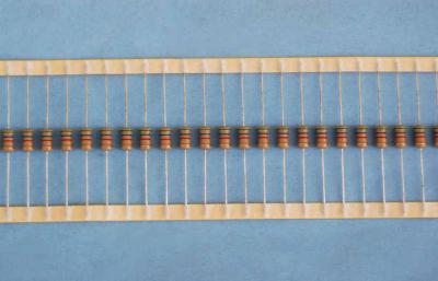 China Mini resistor de película de carbono 1/2W del ohmio 2.2K E24 el 5% con grabar el embalaje en venta