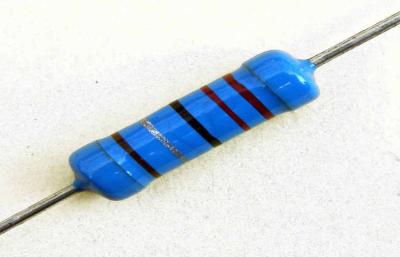 China Pequeño 1 vatio E96 resistor de película metálica de 22 ohmios, resistores de la hoja de metal en venta