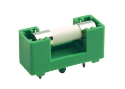 China No Center Pin With Cover 5x20mm Ceramic Fuse Holder Block PTF-76 10A 250V UL With Terminal Pitch 15mm for sale