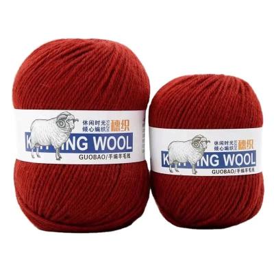 China Chinese brand high quality tufting wool yarn 100% wool yarn for rug crochet for sale