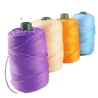 China Wholesale  Macrame Cord rope  Polyester Knitting macrame yarn 230g 3mm yarn for crocheting for sale