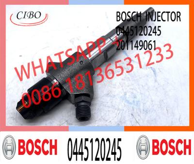 Chine diesel fuel injector  0445120245 factory supply common rail injector 201149061 for GAZ SADKO diesel engine assemb à vendre