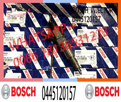 China ERIKC 0 445 120 157 Bosh Diesel Injector 0445 120 157 Auto Fuel Injector 0445120157 For SAIC- 504255185 for sale