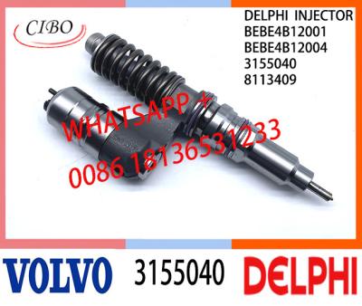China Fuel engine Diesel Injector 3155040 BEBE4B12001 BEBE4B12004 8113409 A3 for VO-LVO FH12 3039 EURO / D12 EURO SPEC for sale