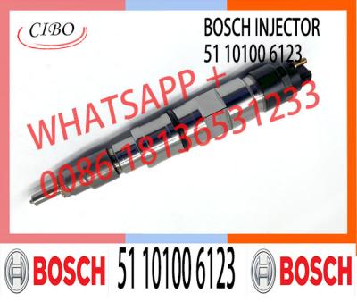 China New 0445120197 0 445 120 197 Fuel Injectors For Sale for 51 10100 6123 D 2066 LUH32 Diesel Engine for sale