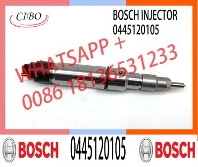 China diesel nozzle assembly injector 0445 120 105 0445120105 for common rail system tesed nozzle diesel pump test machine à venda