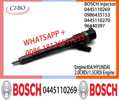 China BOSCH injetor 0445110269 0986435153 Common fuel Injector 0445110269 0986435153 for KIA/HYUNDAI 2.0CRDi/1.5CRDi for sale