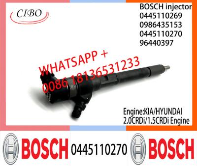 China BOSCH injetor 0445110269 0445110270 Common fuel Injector 0986435153 96440397 for KIA/HYUNDAI 2.0CRDi/1.5CRDi for sale