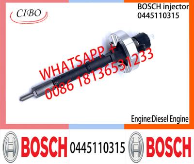 중국 BOSCH injetor 0445110315 16600-VZ20A Common fuel Injector 0445110315 16600-VZ20A for NISSAN car 판매용